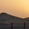 Sanddünen in Abu Dhabi