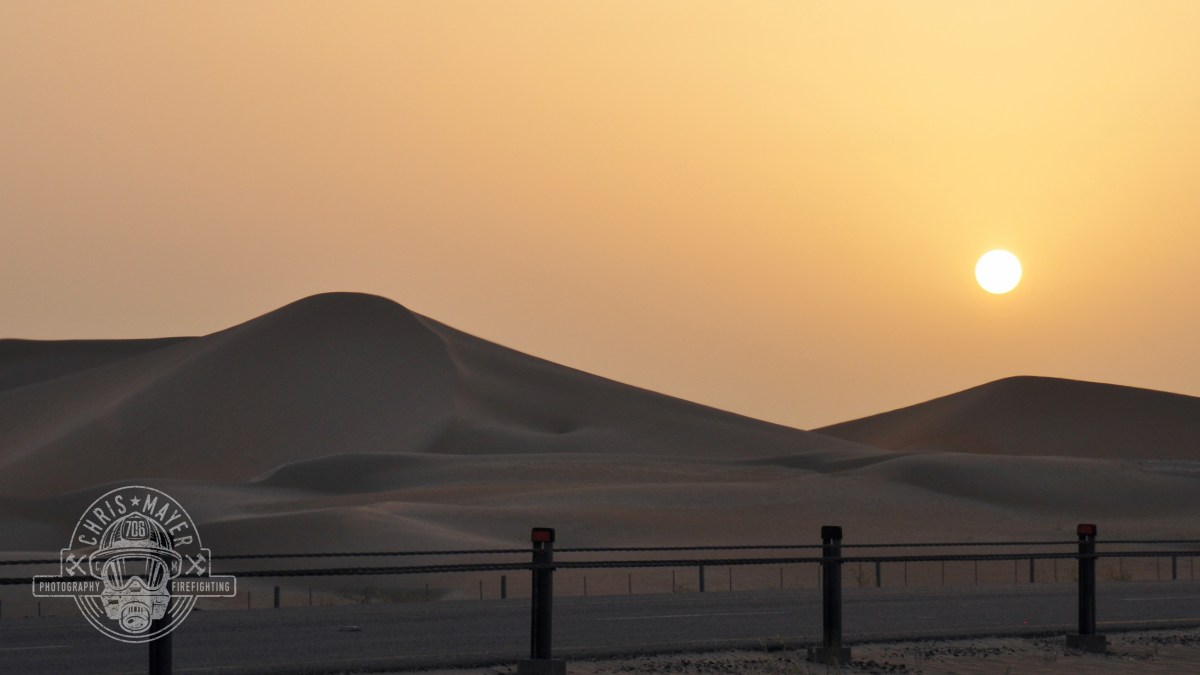 Sanddünen bei Sonnenuntergang