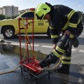 Stiefelwäsche der Feuerwache Ruwais