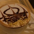Emirates Palace Abu Dhabi goldener Kaffe