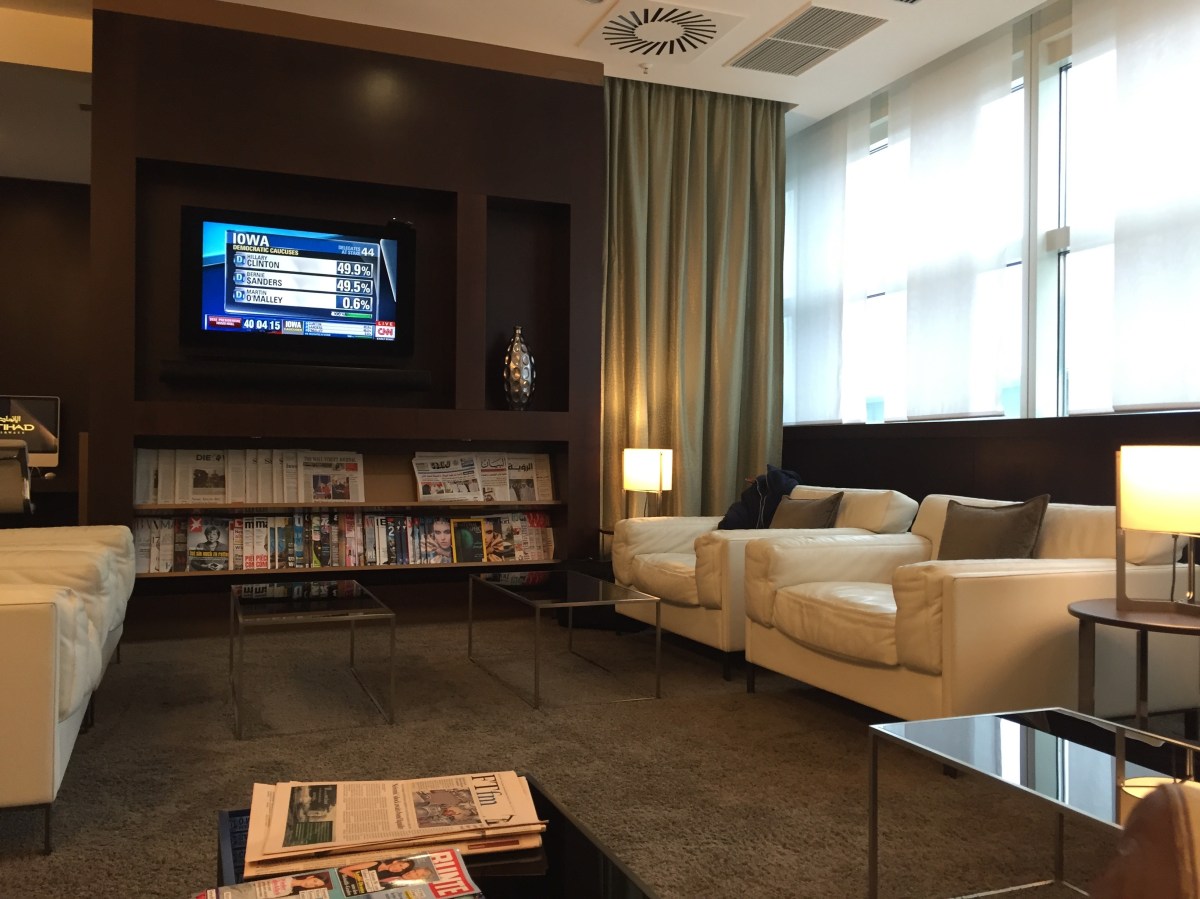 Etihad Airways lounge Frankfurt
