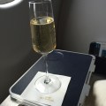 Etihad Airways welcoming drink