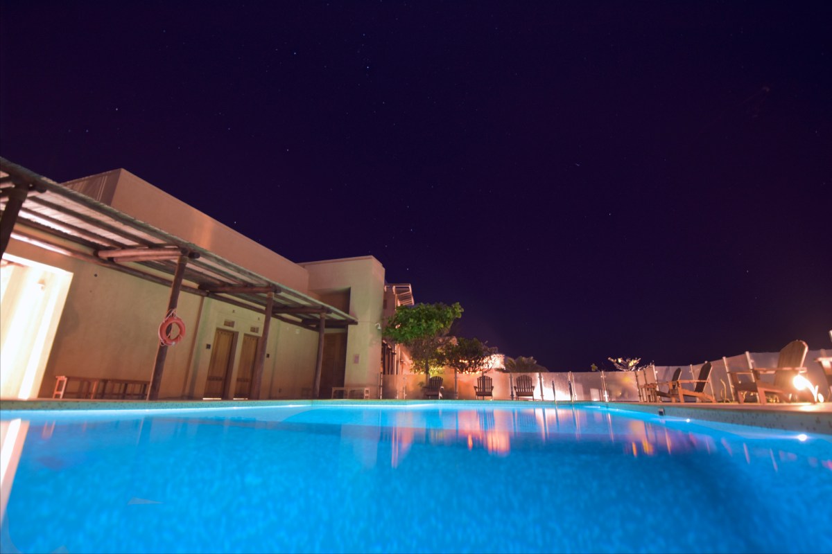 Pool auf Sir Bani Yas Island
