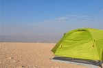 Zelten auf dem Jebel Hafeet Al Ain