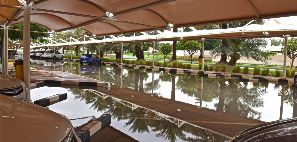 Überschwemmungen in den VAE