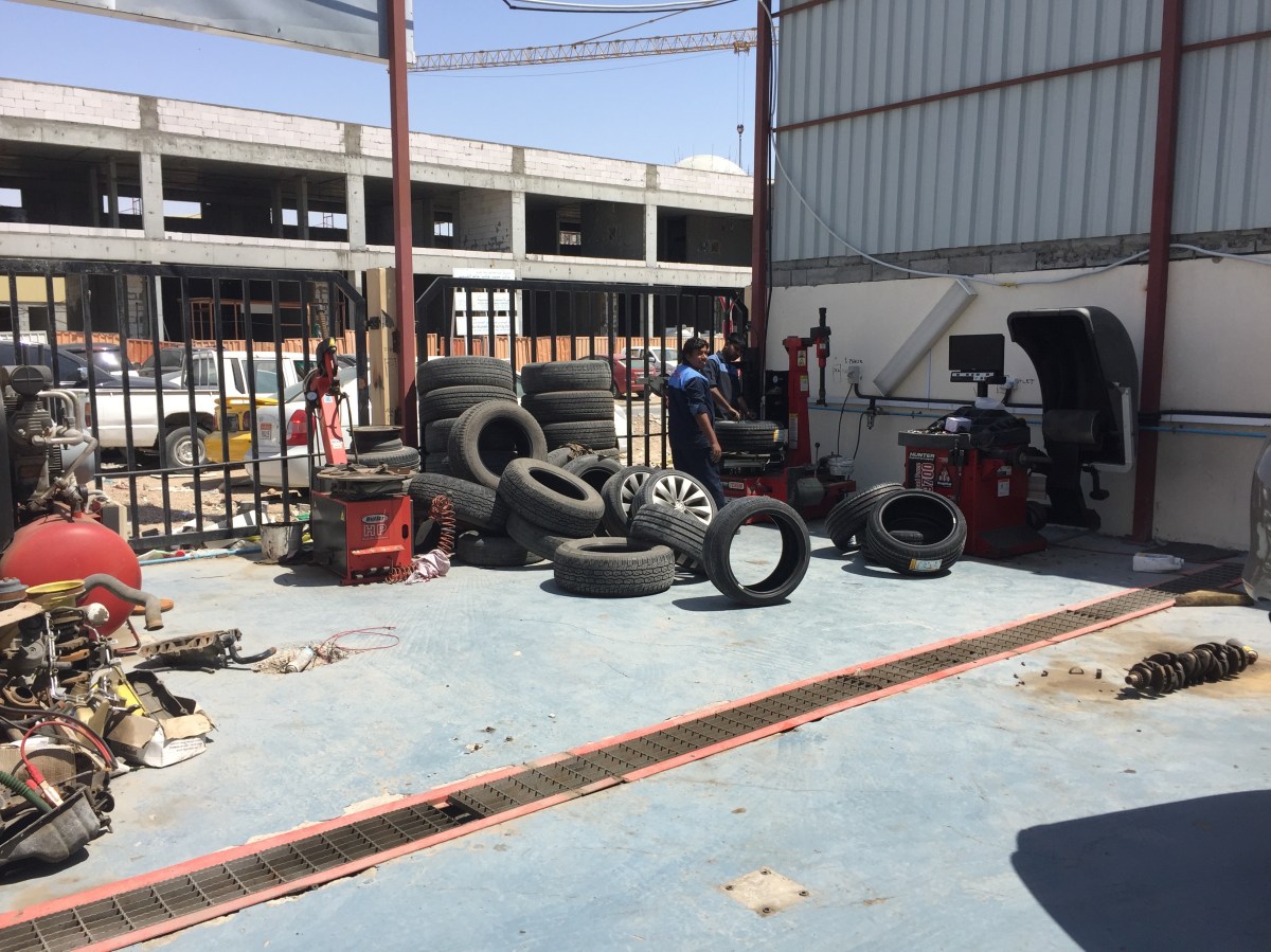 Reifenwerkstatt Abu Dhabi