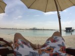 Strand auf der Palme Dubai