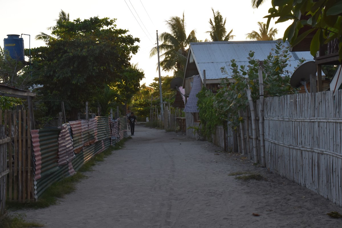 Straße auf den Philippinen