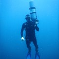 Sidemount diver Chris Mayer