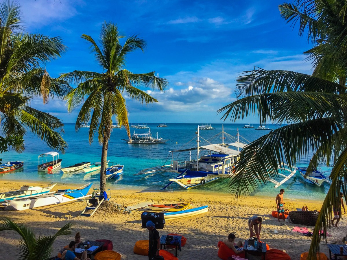 Strand von Malapascua Island