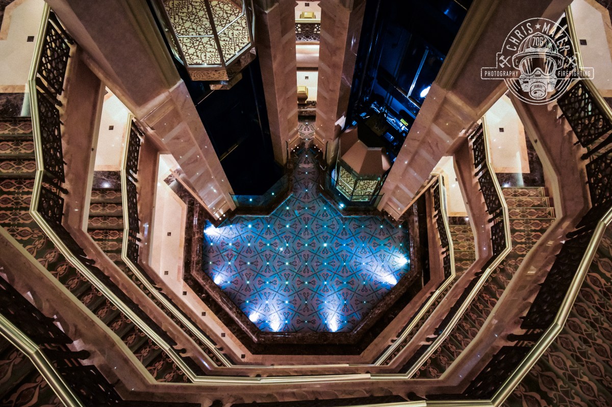 Treppenhaus im Emirates Palace