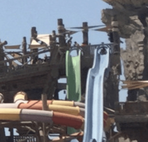 Rutschen von Yas Waterworld