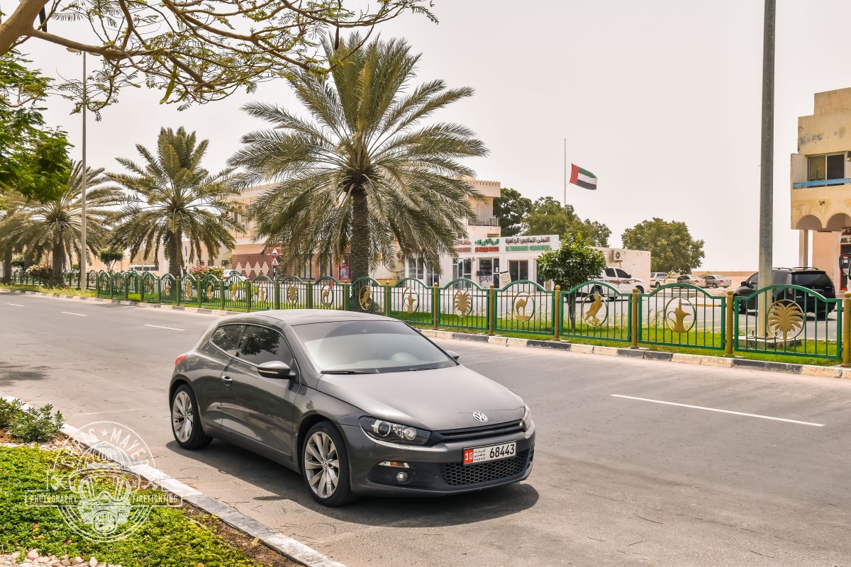 Straße in Mirfa City