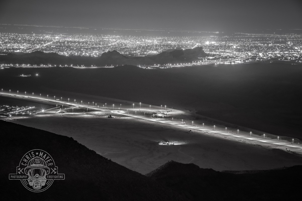 Al Ain bei Nacht