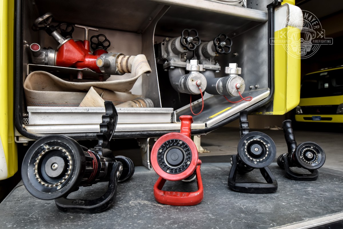 Feuerwehr Hohlstrahlrohr