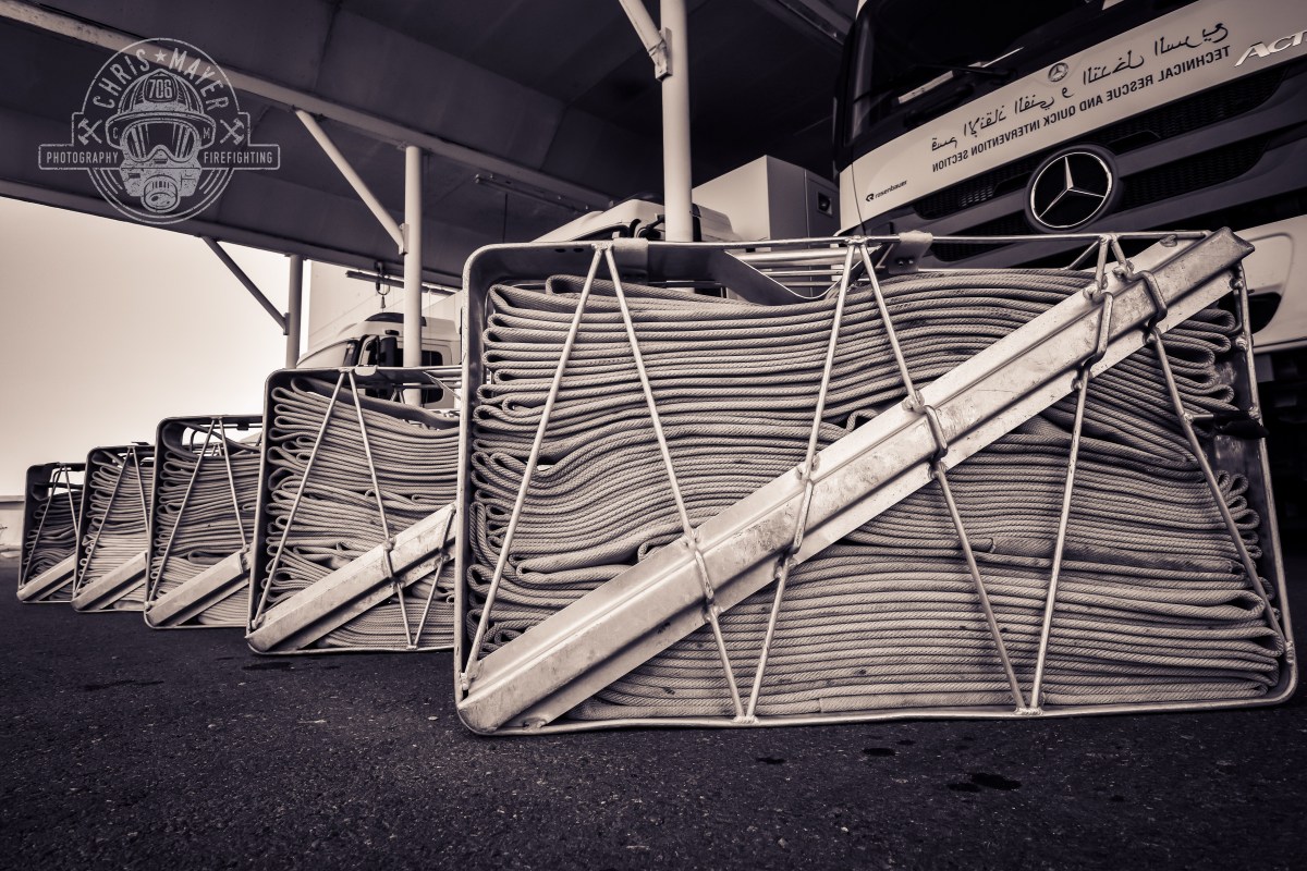Feuerwehr Schlauchtragekorb