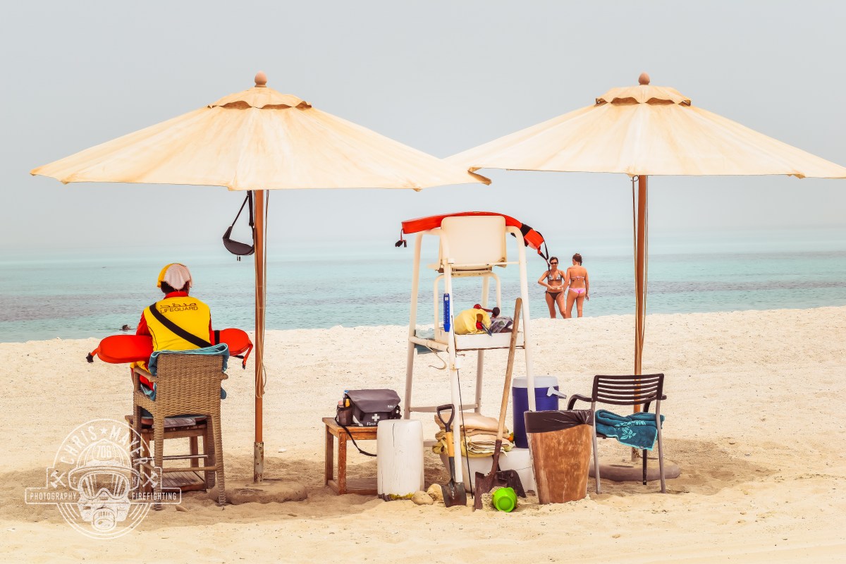 Rettungsschwimmer im Dienst