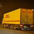 Ein DHL-LKW unterwegs zwischen den Golfstaaten